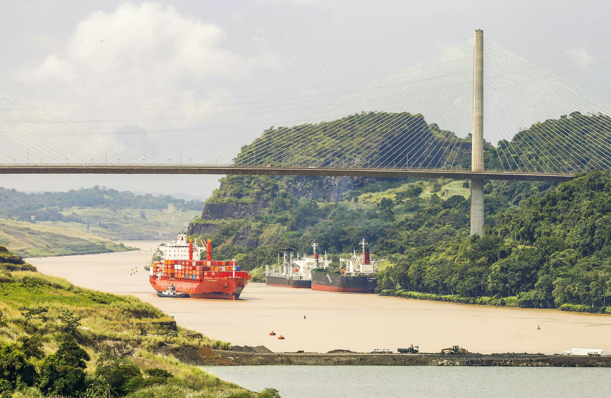 The narrowest ship channel in the world The narrowest ship channel in the world